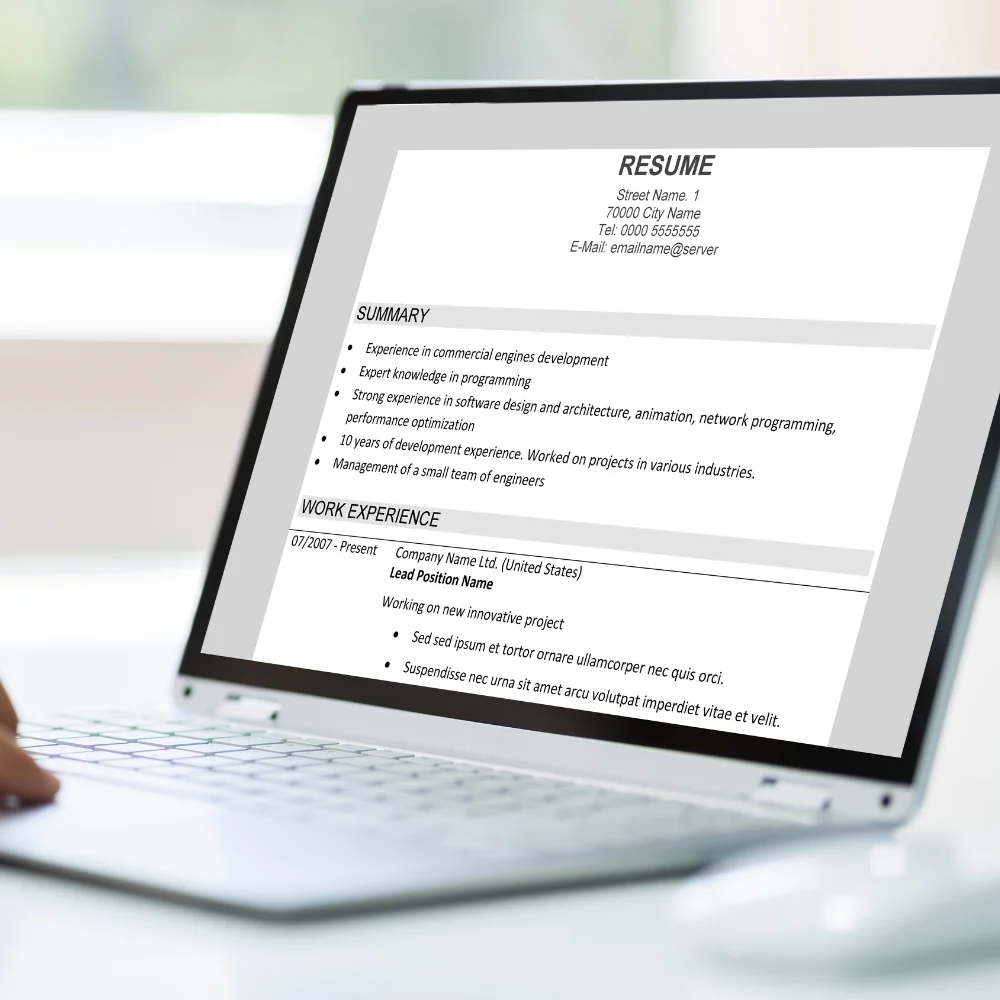 Resume Writing