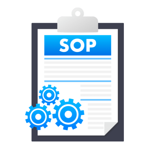 SOP Writing Icon